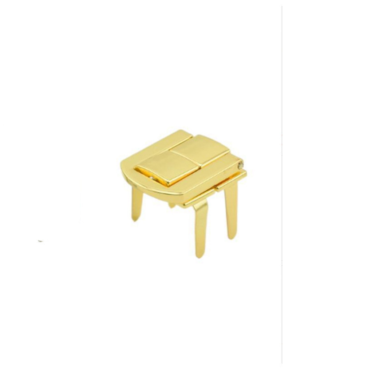 金属の部品の太平のボタンの箱のロックの中号の金属のダイカストロックの亜鉛合金の皮の箱の木の箱の酒の箱のロック|undefined