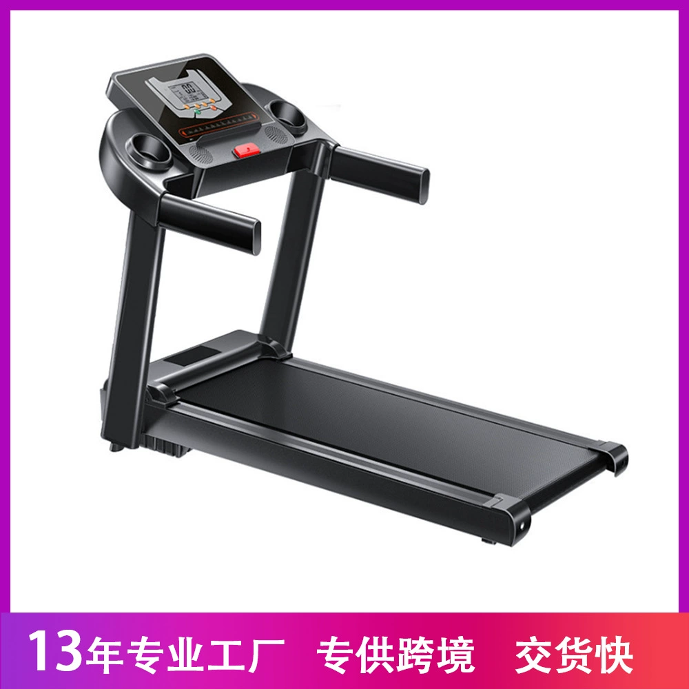 Интеллектуальная электрическая беговая дорожка с амортизацией, складная, бесшумная, для дома, для фитнеса, с интеллектуальной системой амортизации