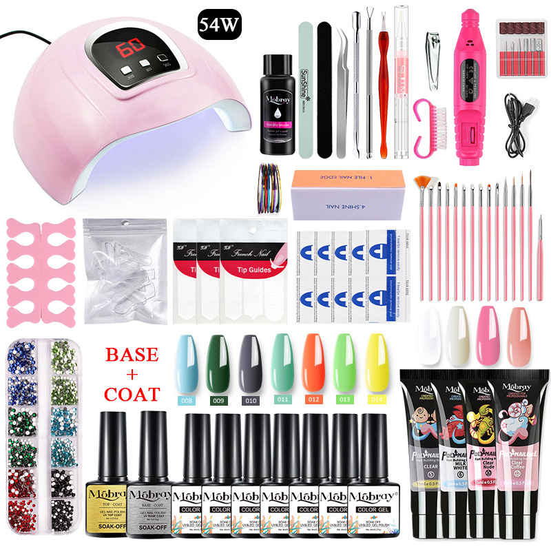 Limagirl transfronteriza extensión de uñas pegamento traje fototerapia esmalte de uñas pegamento traje fábrica de salón de uñas al por mayor