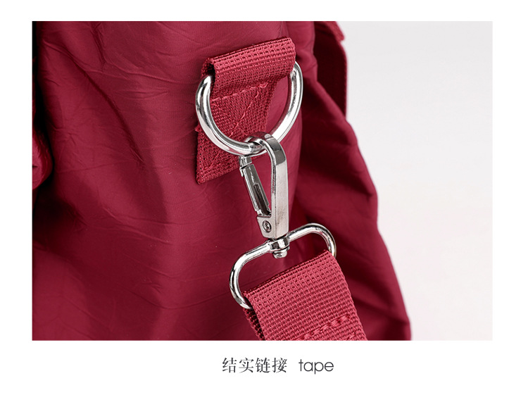 Colorful Fox's new fashionable and versatile casual shoulder bag for women, a large-capacity multi-layer simple crossbody bag undefined