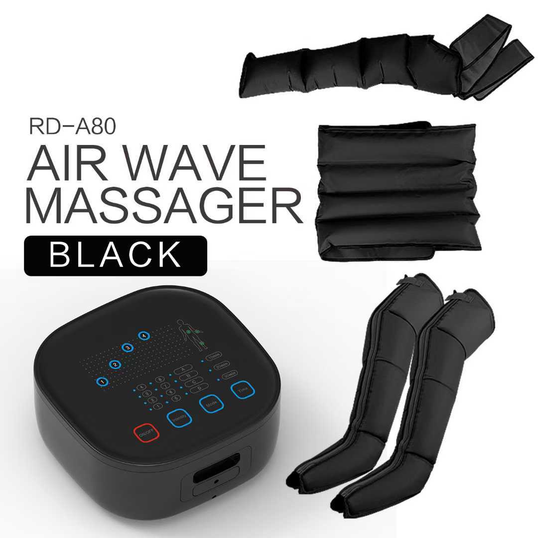Air Wave Leg Pressure Massager Pneumatic Physiotherapy Waist Arm Fully Wrapped Air Bag Machine Electric Massager