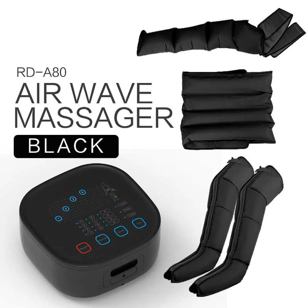 空气波腿部压力按摩仪气动理疗腰手臂全包裹气囊机电动按摩器