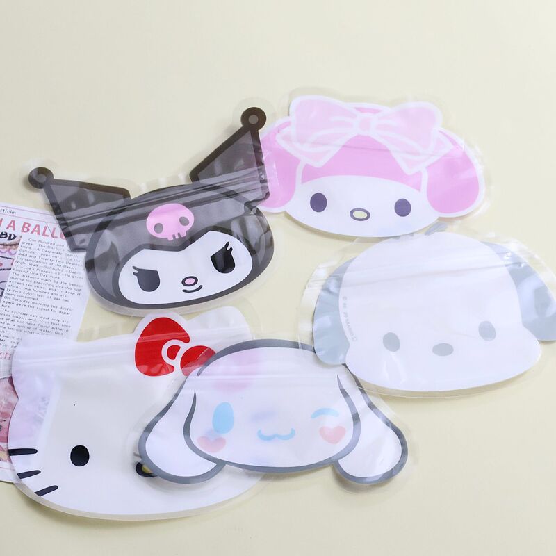 Yugui Dog Storage Bag Packing and Sorting Parchia Dog Kulomi melody Small Jewelry Storage Self-sealing Bag for Students Yugui Dog Storage Bag Packing and Sorting Parchia Dog Kulomi melody Small Jewelry Storage Self-sealing Bag for Students