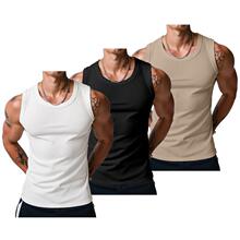 N 60218 Men's Sleeves Fitness Vest �˶����� �羳ŷ��