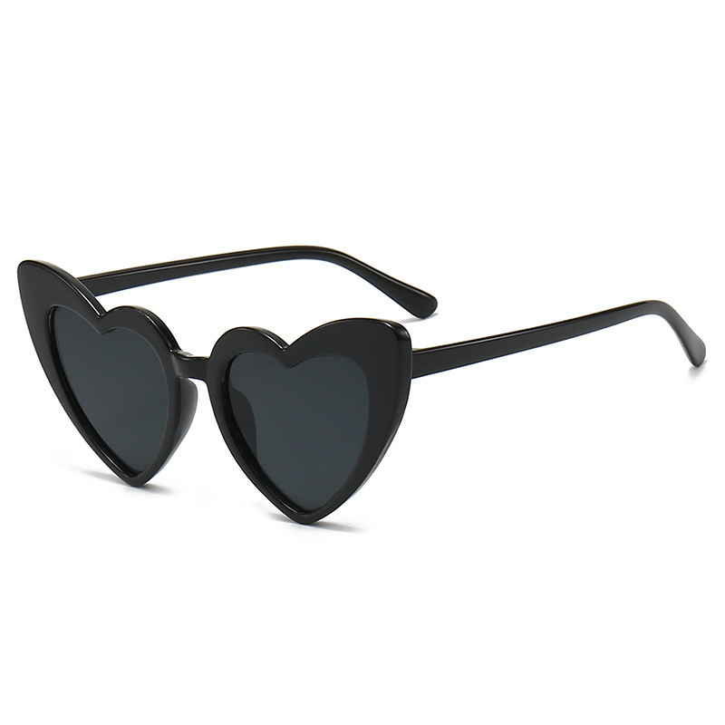Gafas de Sol con Forma de Corazón para Niños de PC, Protección UV400, para Fiestas y Viajes