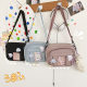 2021 Summer New Korean Style Fresh Cute Funny Cool Creative Transparent Card Soft Girl Student Crossbody Bag
