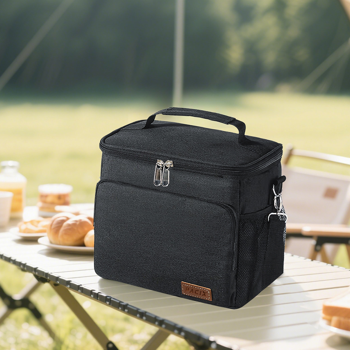 Amazon Outdoor Waterproof Picnic Insulated Bag for Office Workers, Stylish Lunch Tote Bag, Bento Bag
