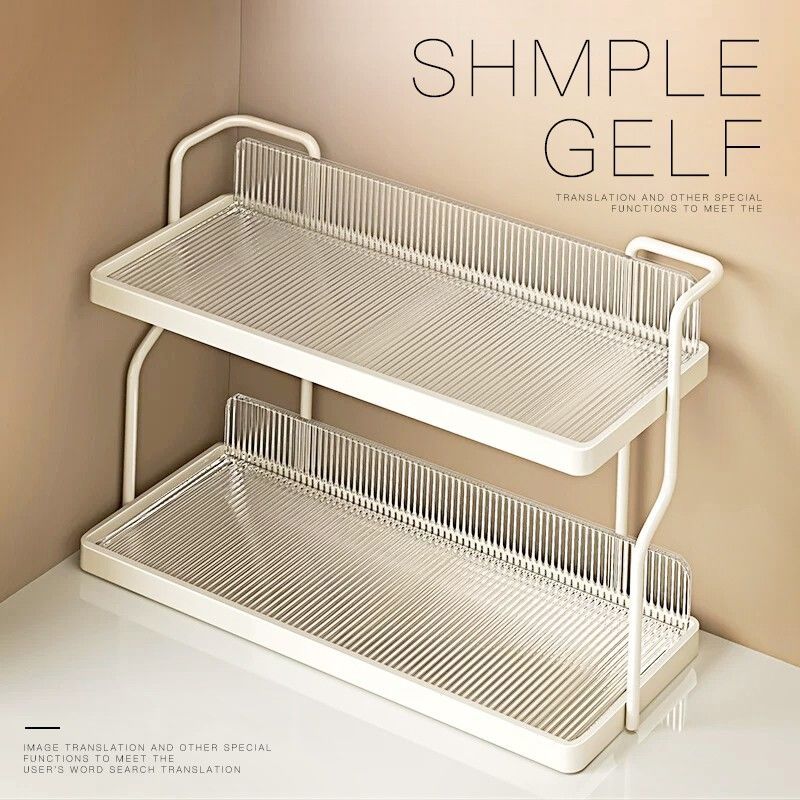Estante de cocina estante de condimento de mesa estante de almacenamiento multifuncional condimento estante de almacenamiento multicapa venta directa de fábrica