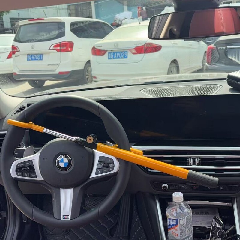 メーカー自動車ハンドルロック自動車フックロック伸縮可能自動車ロック卸売り車用盗難防止ロックプラスチックキー|undefined