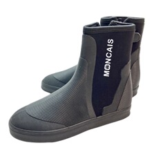 跨境5MM高帮潜水鞋户外沙滩救援鞋防滑耐磨溯溪鞋浮潜冲浪涉水靴M