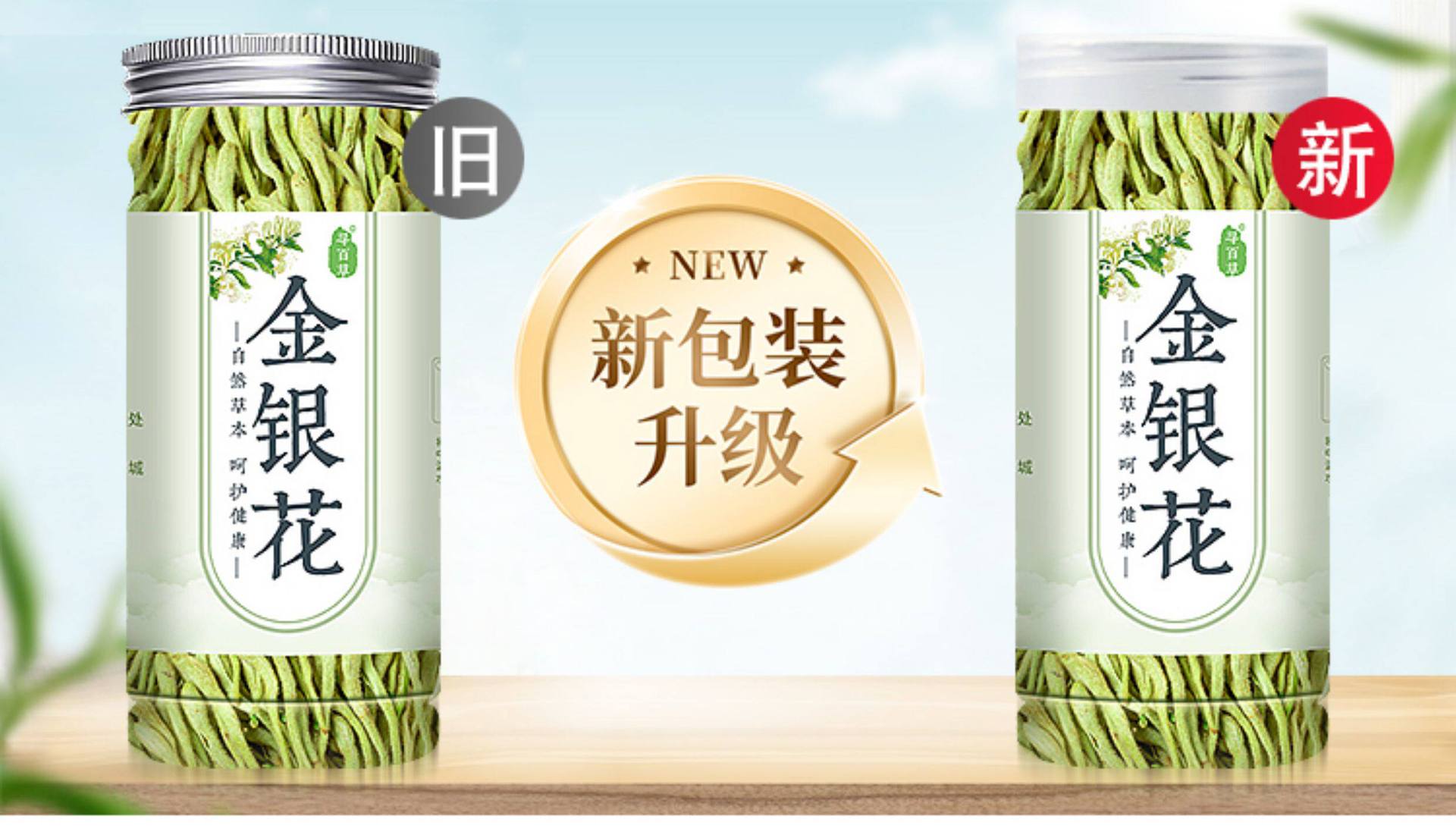 Honeysuckle Flower Tea Jin Yin Hua 250g Dried Sichuan Honeysuckle Buds for Herbal Infusions overview