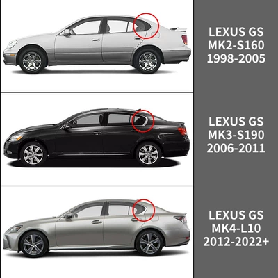 GS Window visor — Rain shield
