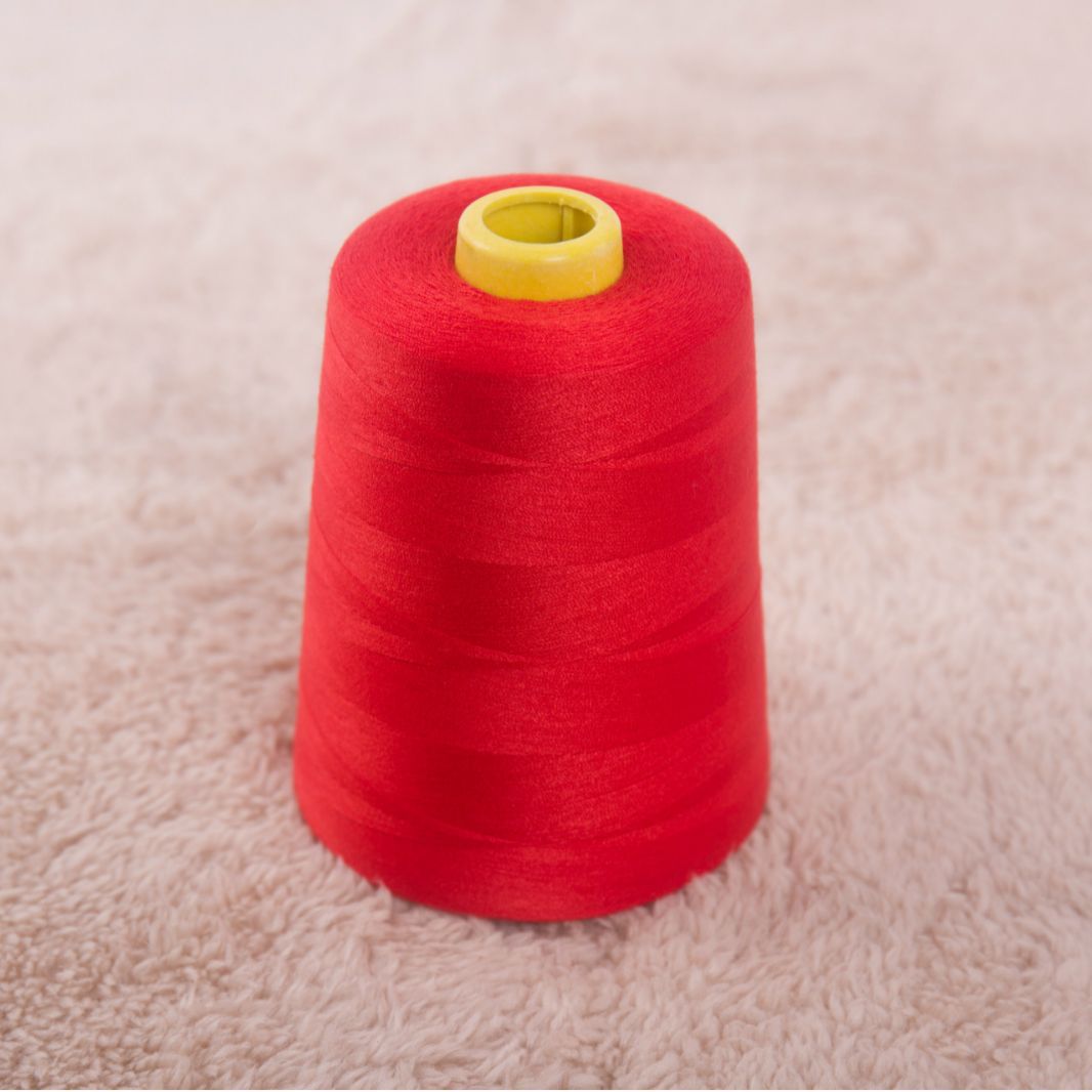 Wholesale factory supply medium 604# extra coarse 606# 230g large roll box braided line denim line seamless stitching thread