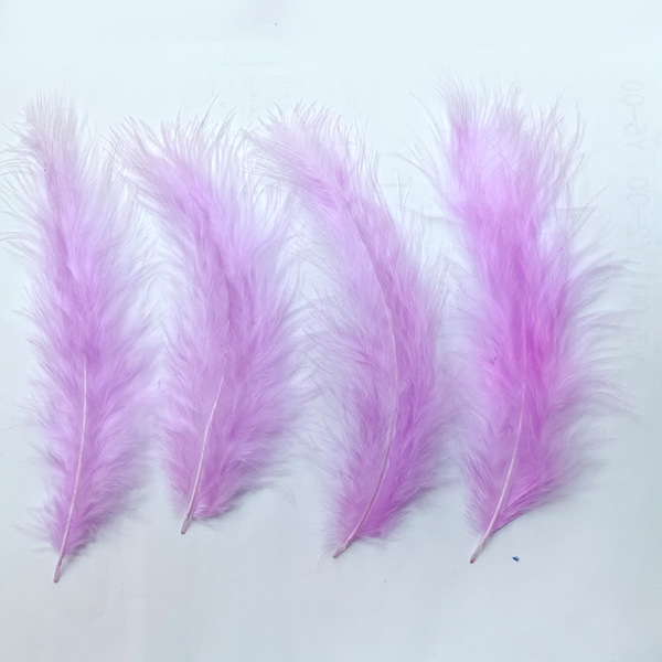 Cross -border wholesale turkey hair tip feather color handmade…