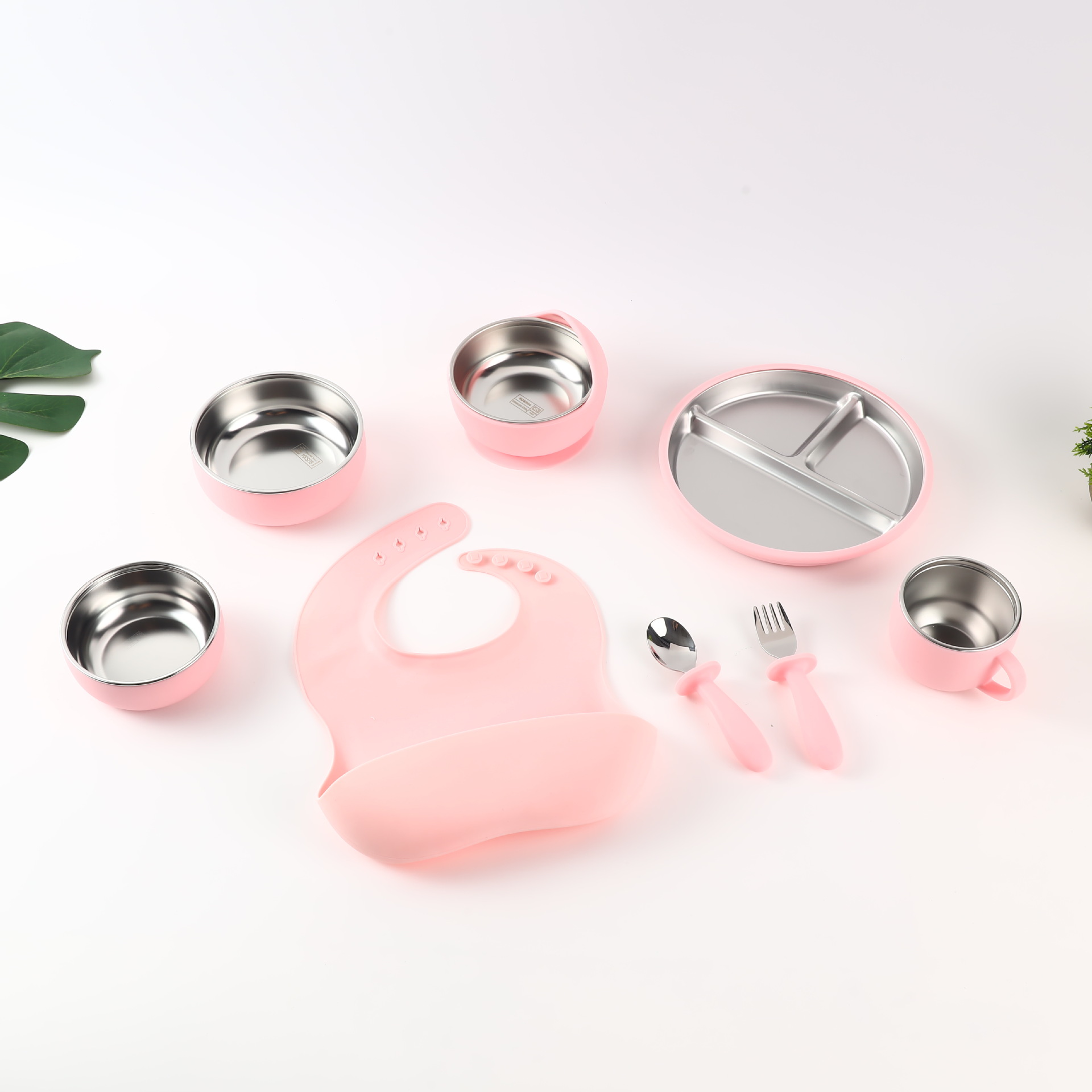 라이트 핑크 - 8개 세트