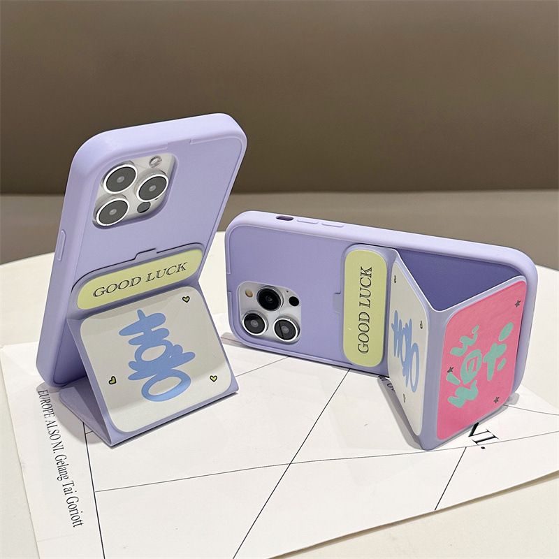 Capa de alegría creativa para iPhone16promax funda para teléfono móvil simple Apple 15pro nuevo 14/13