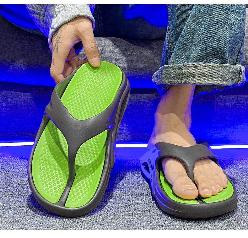 Comfortable Summer Beach Sandals For Men Non-slip Flip-flops_voghion.com