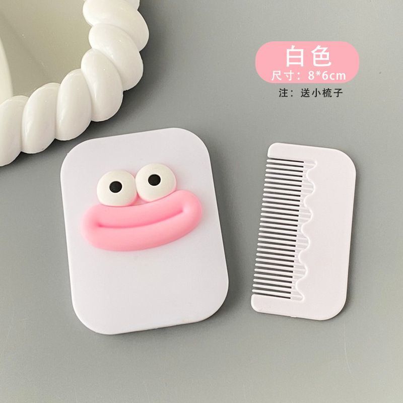 큰 입 흰색 [빗이 있는 한쪽]