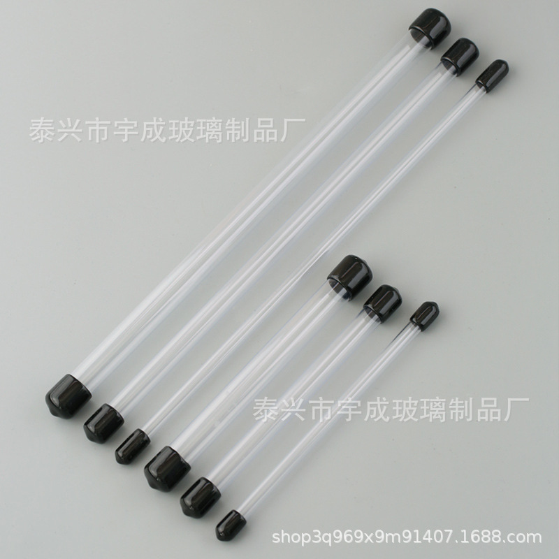 宇成带胶塞塑料线香管  线香试用装包装管  硬质透明塑料针筒香筒