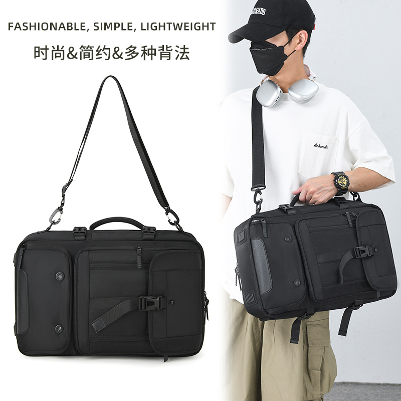 Mochila funcional fresca de moda 2025 nueva bolsa de mensajero de ocio de viento funcional de gran capacidad bolsa de viaje multifuncional para exteriores