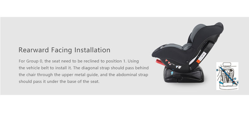 Convertible Baby Car Seat 0-4 Years Child Safety Car Seat Infants Toddler Car Seats for Baby