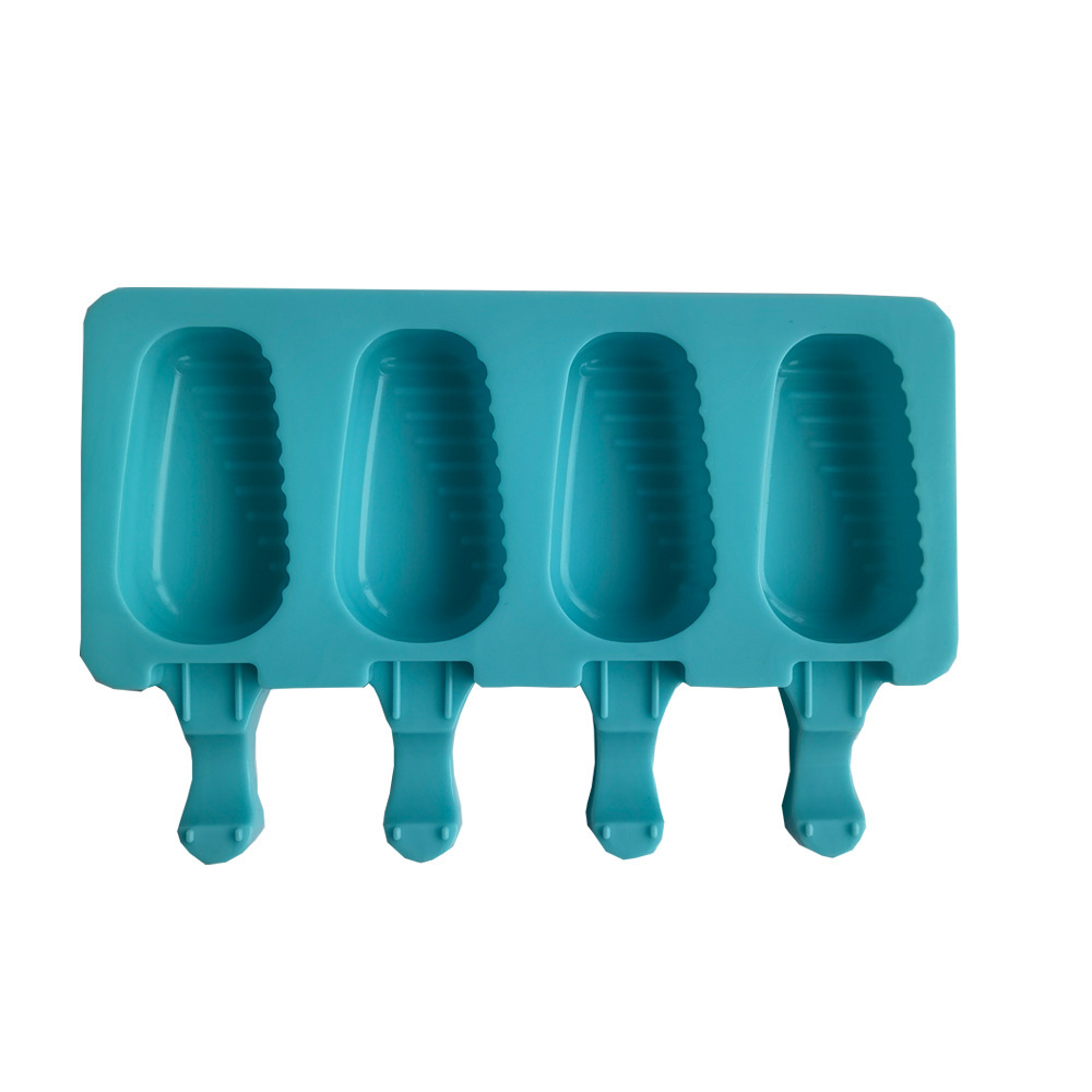 4 pequeños 491 helados molde de silicona helado molde de helado helado molde de helado de verano suministros de fiesta