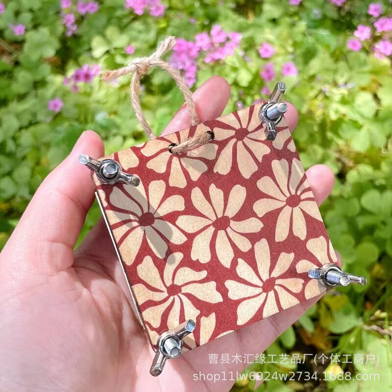 现货木质压花器植物标本压花板DIY干花压花器手工制作标本压花器|undefined