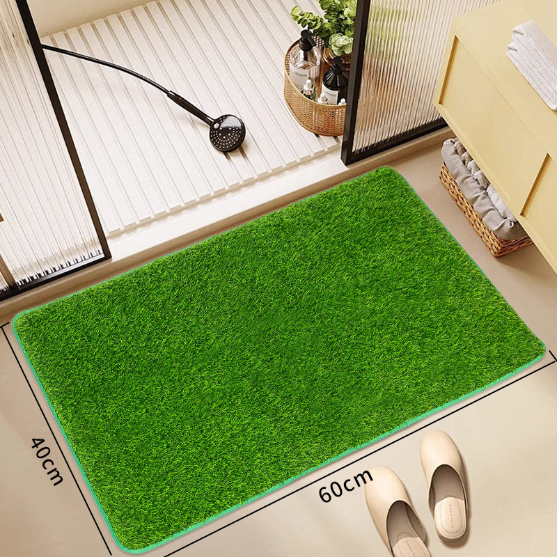 Amazon explosión césped artificial simulación de borde artificial sellado de borde alfombra de césped falso alfombra de plástico antideslizante para el hogar image 7