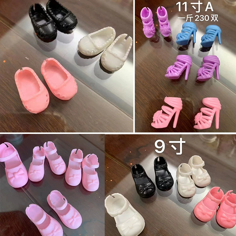 Различные 4-дюймовые, 6-дюймовые, 9-дюймовые, 11-дюймовые, 12-дюймовые туфли для кукол 18inch 22inch года, экологически чистый материал, аксессуары для тела BJD.
