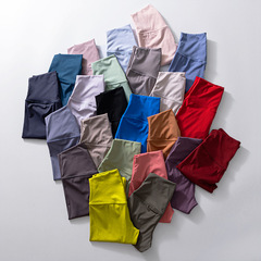 Cross-border high-waisted yoga pants for outdoor wear, aligning with foreign trade trends, hip-enhancing, quick-drying, elastic, bare-feel workout and fitness pants