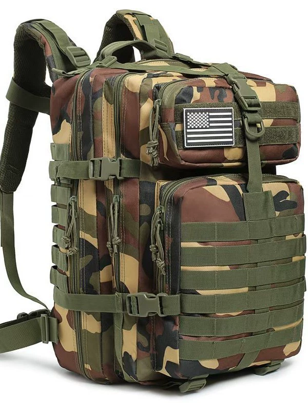 Sports waterproof climbing capacious tactics backpack for hiking