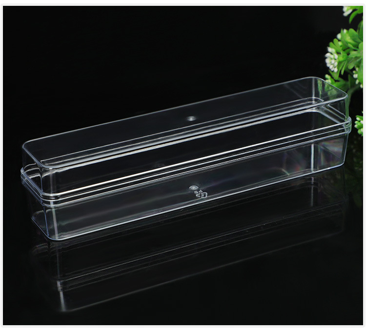 New Ps Plastic High Transparent Cake Candy Food Packaging Box Necklace Jewelry Storage Box Factory Wholesale Customization display picture 3