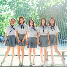 韩国学院风班服套装初中高中校服白衬衫学生毕业季大合唱表演服装