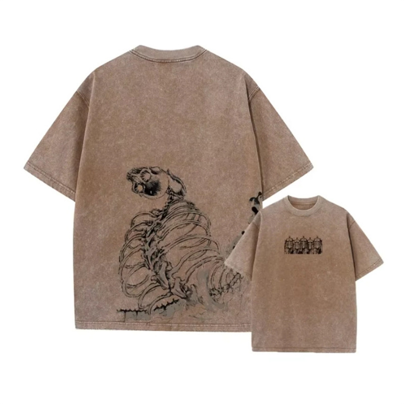 水洗いして古い半袖tシャツを作ります。|undefined