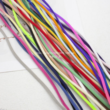 HZ 现货 3mm圆绳弹力油心带DIY手工蝴蝶结发饰肩带美背口罩绳辅料