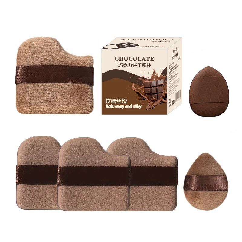 Acrylic compact powder, sponge, small soft heel, cotton foundation