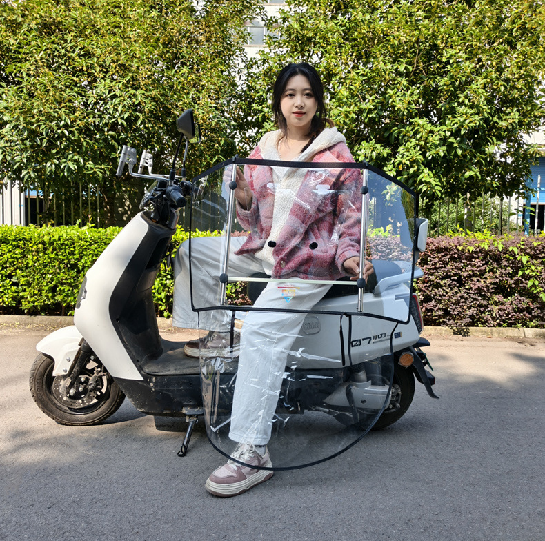New Electric Vehicle Canopy Sunshade Umbrella Widened Sun Protection Thickened Rain Shelter Windproof Rain Cover