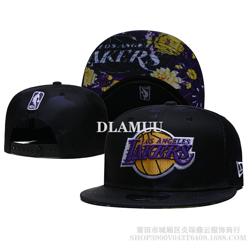 跨境牛头NBA帽子棒球帽可调节美式洋基刺绣硬顶平沿帽运动帽子潮|undefined
