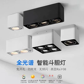 射灯;磁吸轨道灯;筒灯