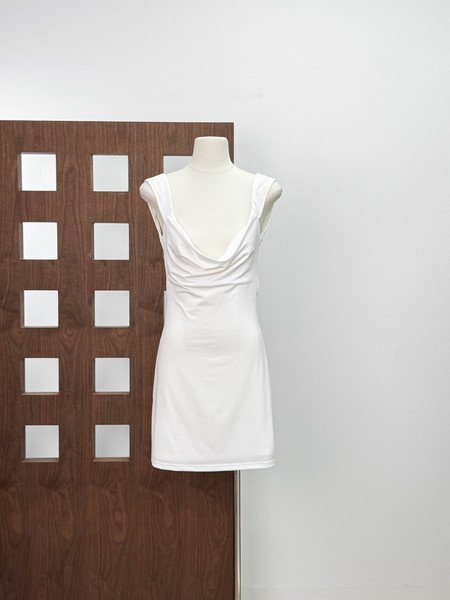 Tigermist 25Ss Australian Design Satin Bow Beautiful Back Sexy Low-Cut Suspender Mini Dress