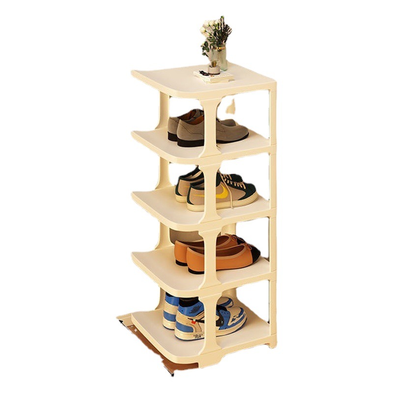 Zapatero de entrega de una pieza puerta simple multi-capa económica hogar sala de estar alquiler casa almacenamiento artefacto dormitorio zapatos