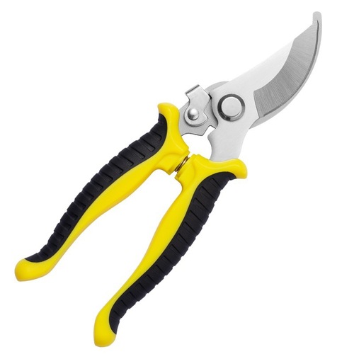 Multi-purpose pruning shears for gardening, landscaping, and orchards—ideal for trimming branches, cutting fruit-bearing twigs, and neatly shaping potted plants or harvesting fruits from the garden.