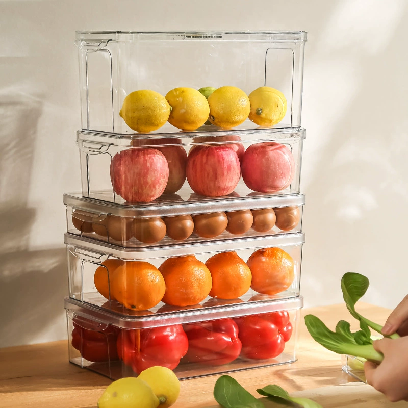 Multi -School refrigerator fresh storage box food -grade large egg dumplings box kitchen storage food food frozen sorting