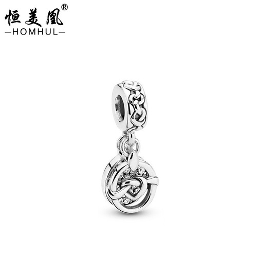 Alibaba.com Hot Selling Alloy Point Drilled Pendant Accessories DIY Crown Seahorse Cupid's Arrow Beaded Necklace