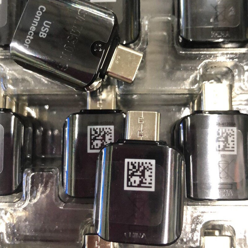 For Samsung s8OTG original genuine S9 note8 conversion head GH98-41288A converter Type-C