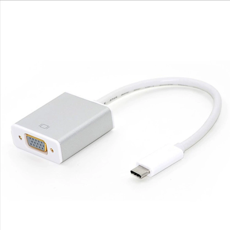 Тип-C к VGA кабель-адаптер, Type-C к HDMI HD переходник, кабель 25 см