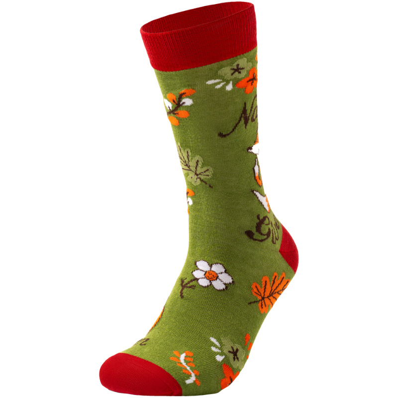 65g Weight Socks Classification Socks Lingerie Type Cotton (more than 50%) Fabric Type A Pair Quantity Casual, Daily Occasion Animal, Color Block Pattern All Seasons Season Unisex Gender Cute Style A Pair Cute Unisex Animal Color Block Cotton (more Than 50%) Crew Socks 23