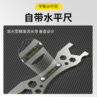 Shower Installation Wholesale Multifunctional Bathroom Wrench Level Water Mixing Valve Shower Plumbing Tools