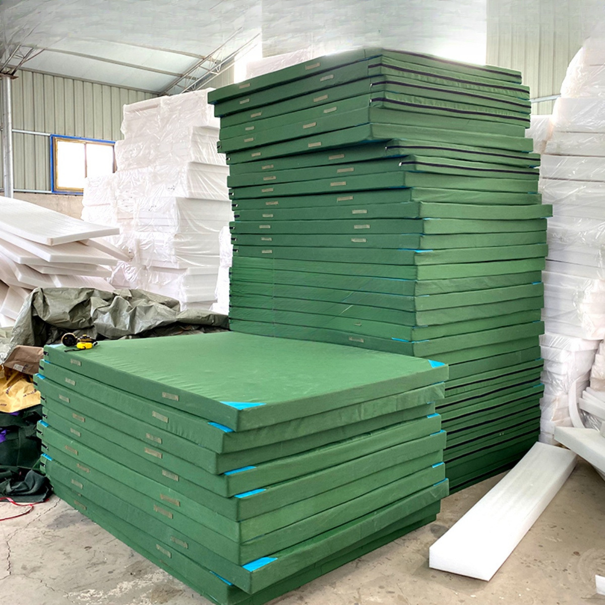 Training Mat for Somersaults, Taekwondo, Dance, Martial Arts Practice, Sports Wrestling Mat, Protective Mat, Stacking Mat, Gymnastics Mat