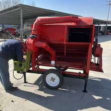 谷穗黄豆脱粒机 苍术苏子打粒机 圣鲁水稻大豆脱谷机沙苑子脱粒机